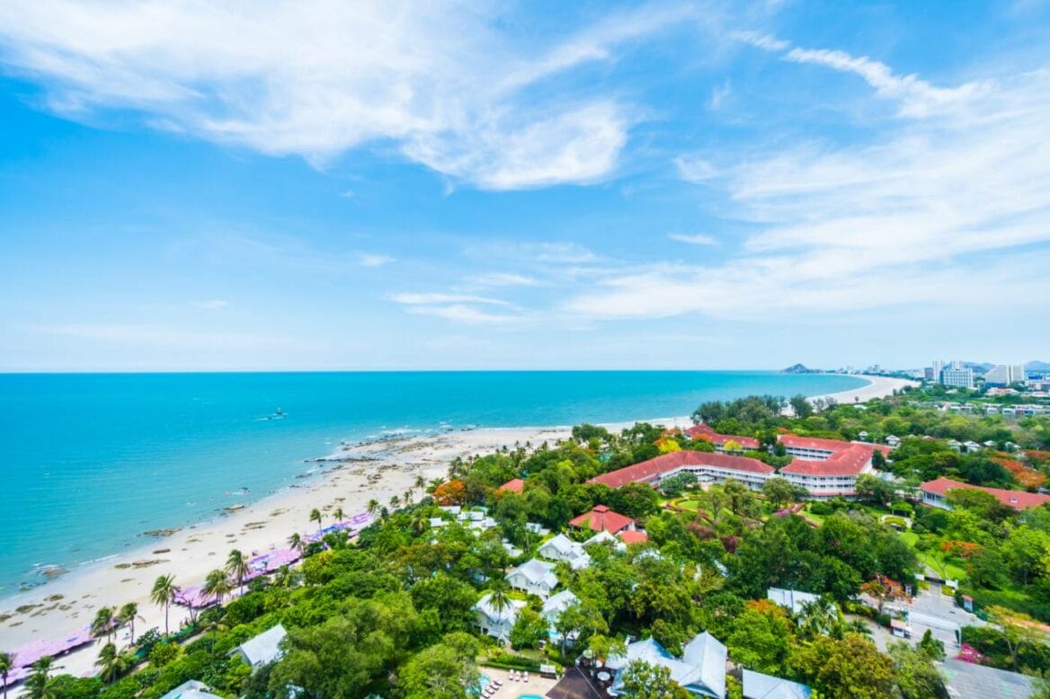 Beautiful image showcasing the scenic views and serene ambiance of Hua Hin, a popular coastal destination in Thailand